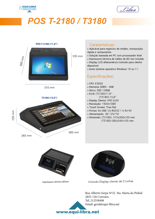 POS T-3180 / T-2180